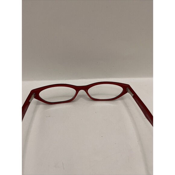 Ted Baker Eyeglasses B702BL1 Cat Eye Designer Frames Only Red 52-16-140 - Picture 6 of 6